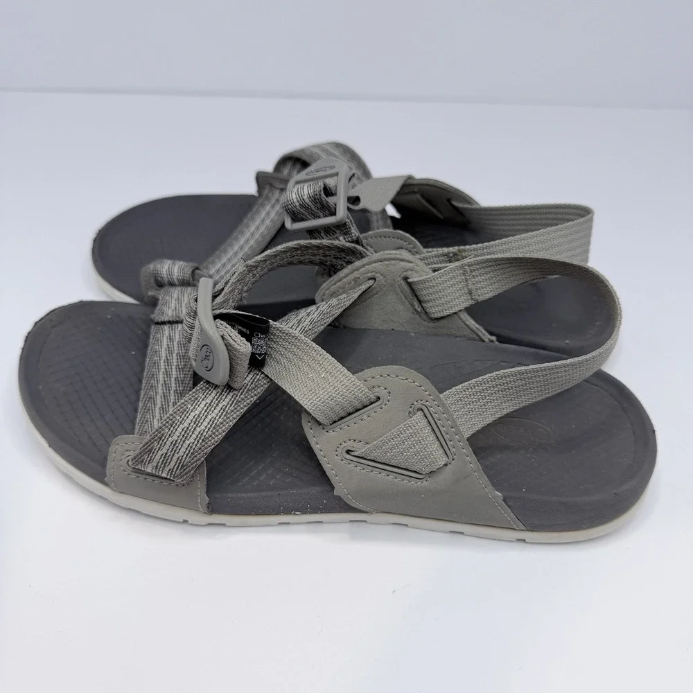 Chaco Sandals Hiking Outdoor Active Women's Size 7‎ Gray Fishing Beach Vacation
